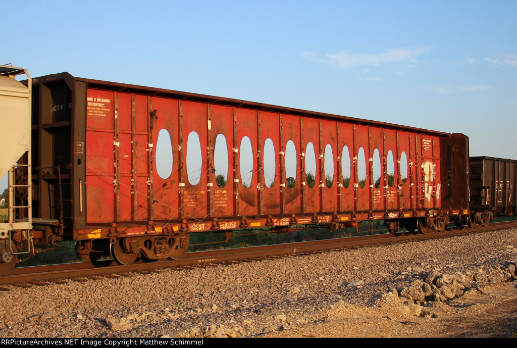 CSX Opera Window Lumber Car